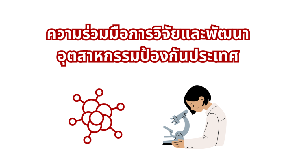 ความร่วมมือกับสถาบันเทคโนโลยีป้องกันประเทศ